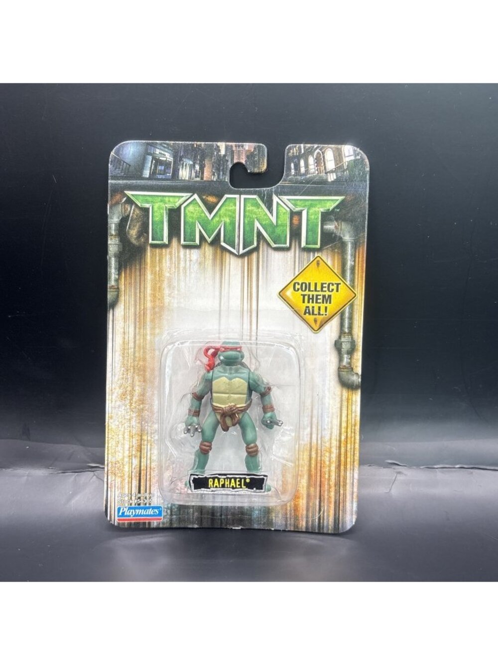 TMNT Raphael Mini Action Figure Toy 2006 Playmates - New